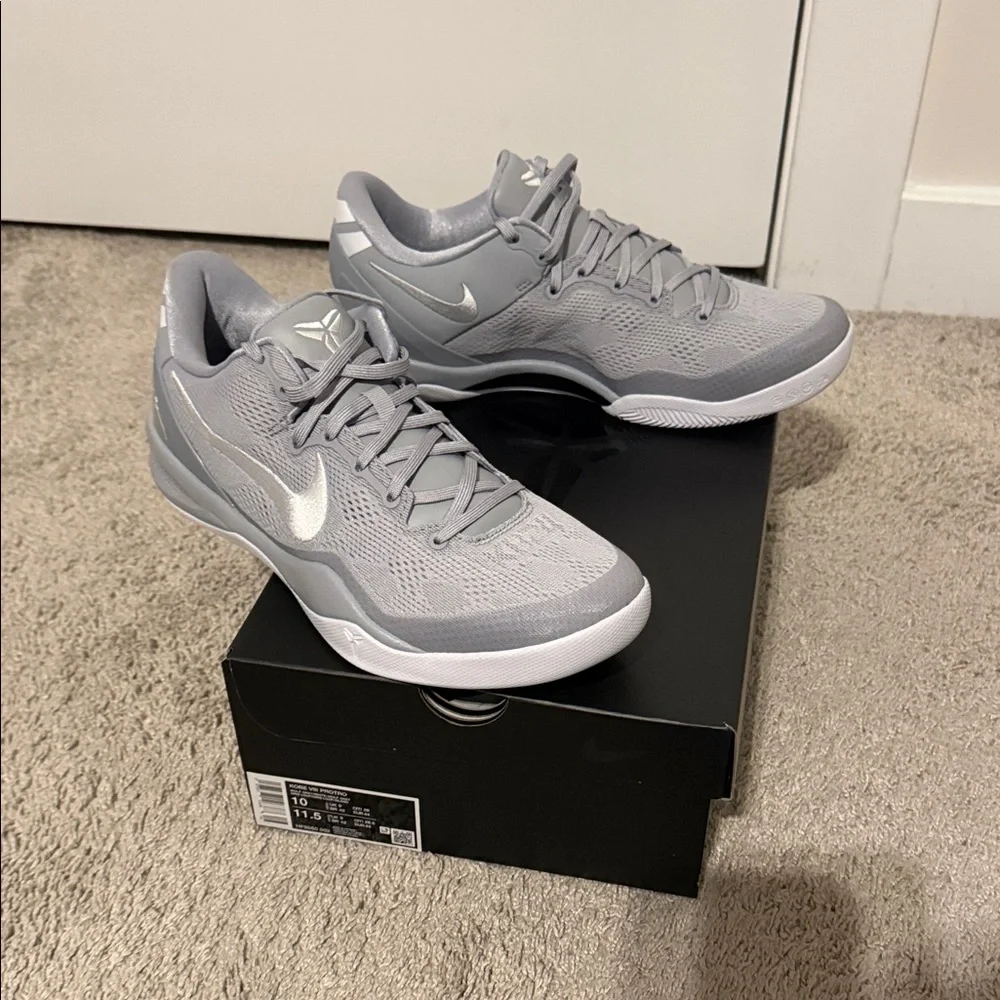 Kobe 8 Wolf Grey - Picture 1 of 7